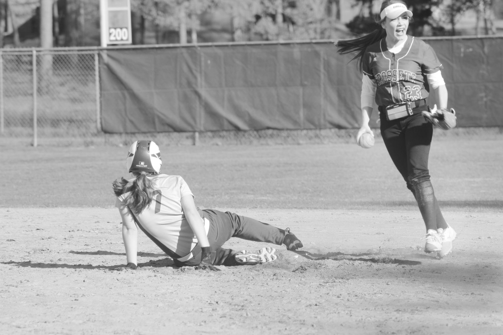 Lady Eagles beat Hamburg on softball field